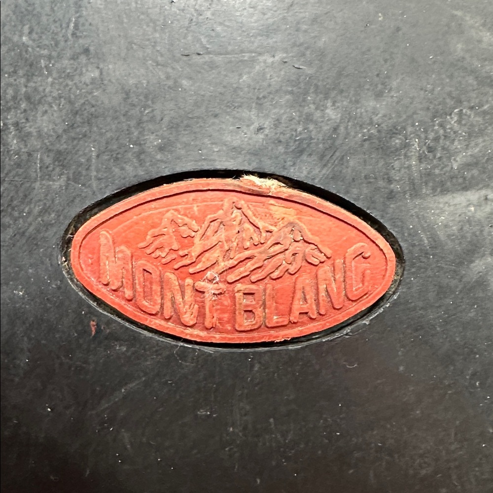 Vintage MONTBLANC Hiking Boots Combat Leather Boots Men’s 11 Made In Korea - Picture 11 of 11
